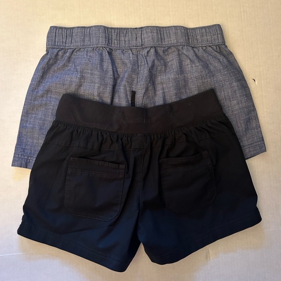BCG Black and Blue Drawstring casual women’s Shorts bundle of 2. Sz-S.  E7 - Picture 2 of 12